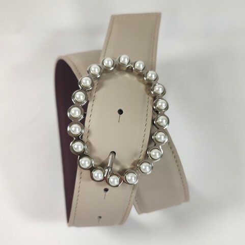 Boucle Nantes perles argent